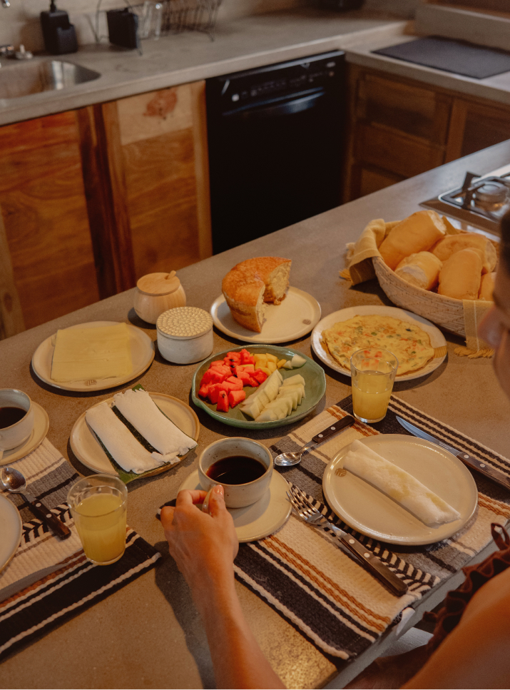 Cozinha e café da manhã